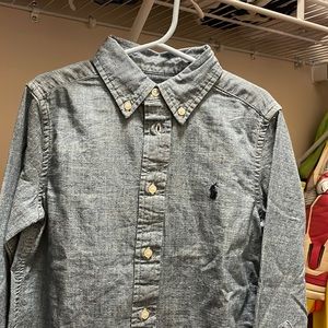 Boys Polo long sleeve button up